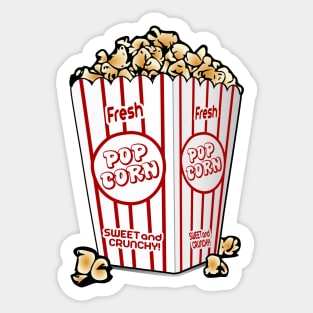 Popcorn Sticker